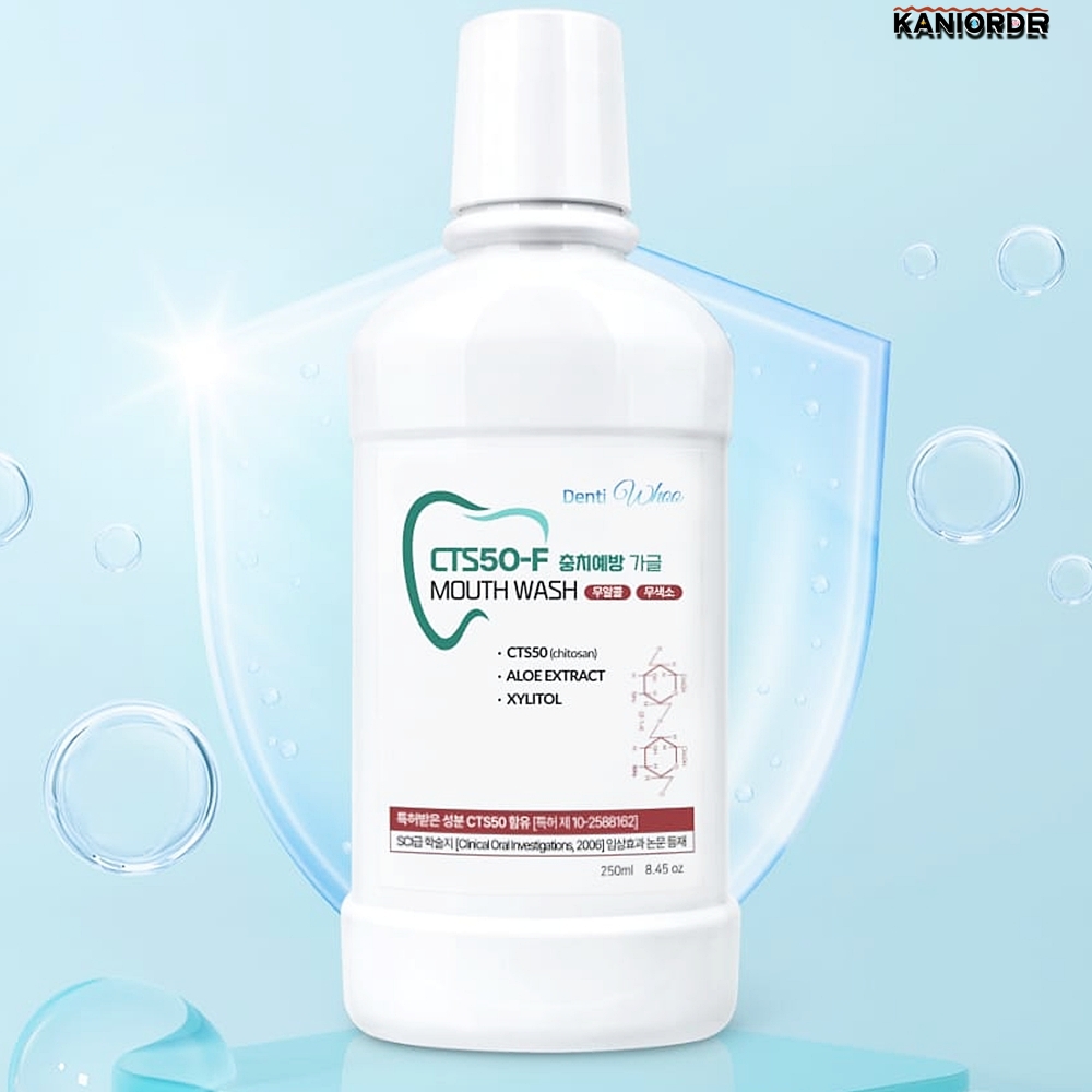 치아 관리 잇몸 가글 무알콜 내추럴 가글액 충치 예방 250ml - 상품 이미지