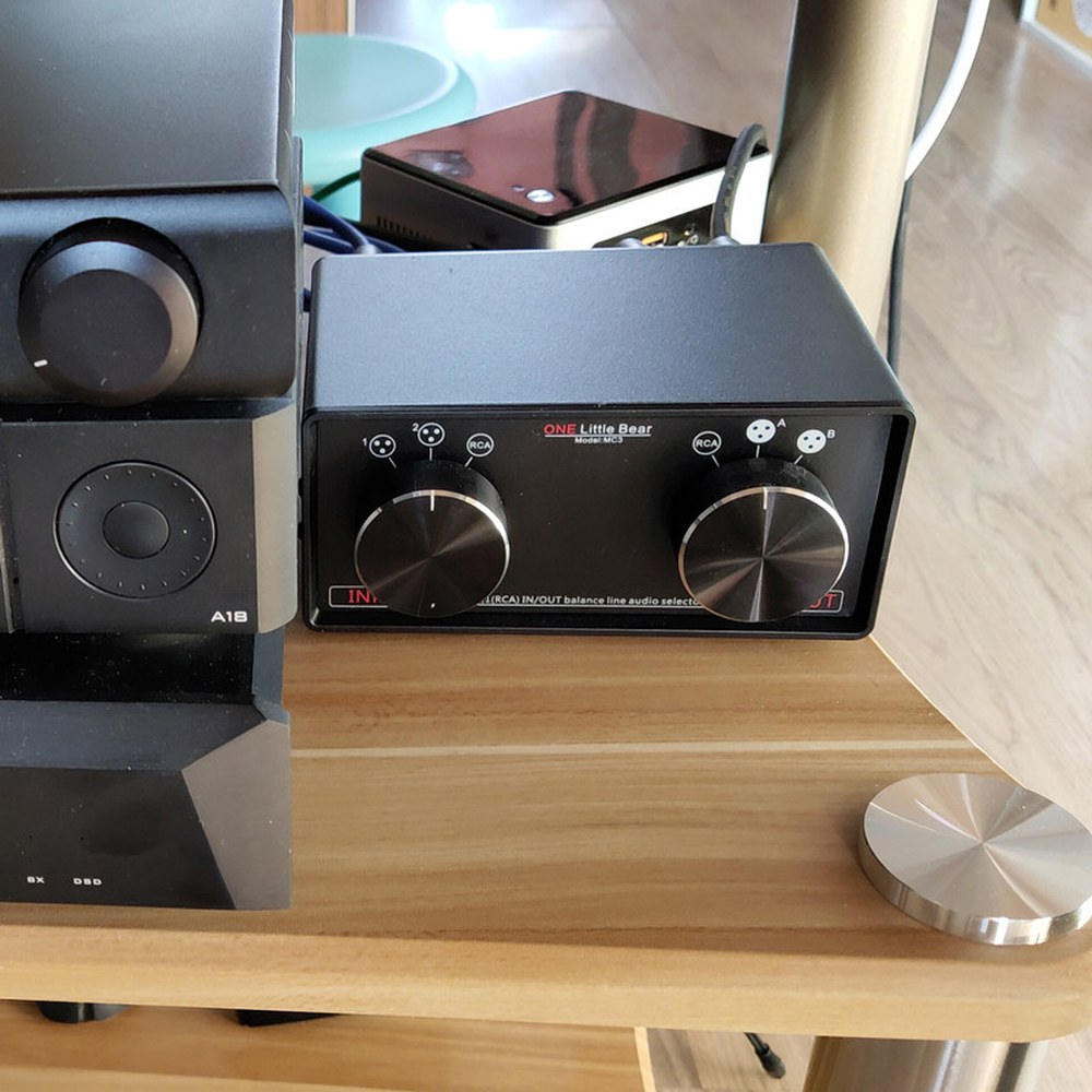 블랙MC3 이펙트 MC3 딜레이 선택기 XLR Little Nobsound 블랙MC3 - 상세 이미지 3