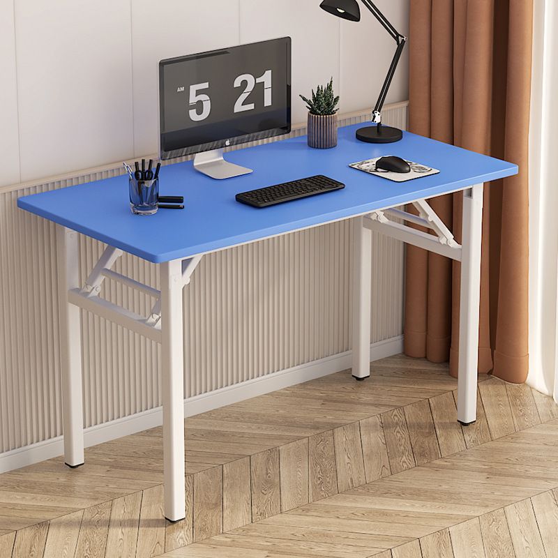 접이식 책상 연구실 원룸 간이 테이블 직사각형 탁자 화이트 기본형 80x40x75