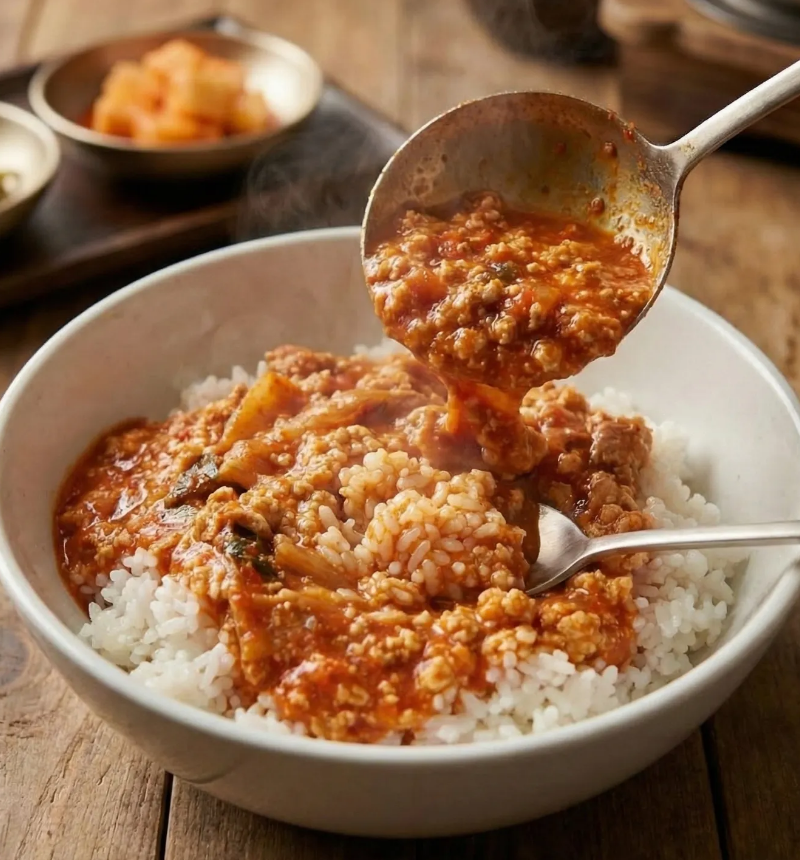 10분한상 구수한 한돈 비지찌개 500g 2인분 냉동 간편식 - 상세 이미지 3