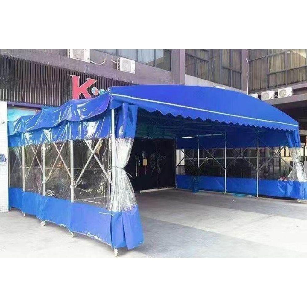 대형 자바라 천막 행사용 자바라천막 그늘막 접이식 2.5x6x3m - 상세 이미지 3