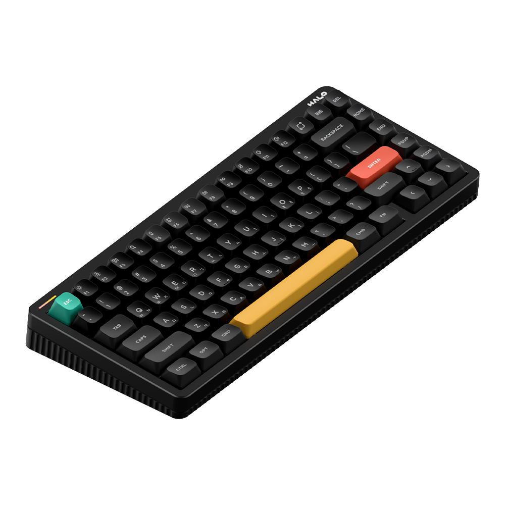 NUPHY Halo75 V2 IO 기계식키보드 한영 각인 옵시디언 블랙, 맥스 갈축 이미지 7