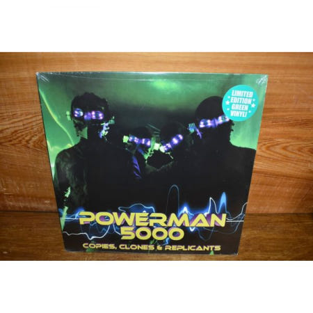 [해외](수입 LP) Copies Clones & Replicants by Powerman 5000 (Vinyl 2018) Limited Edition Green