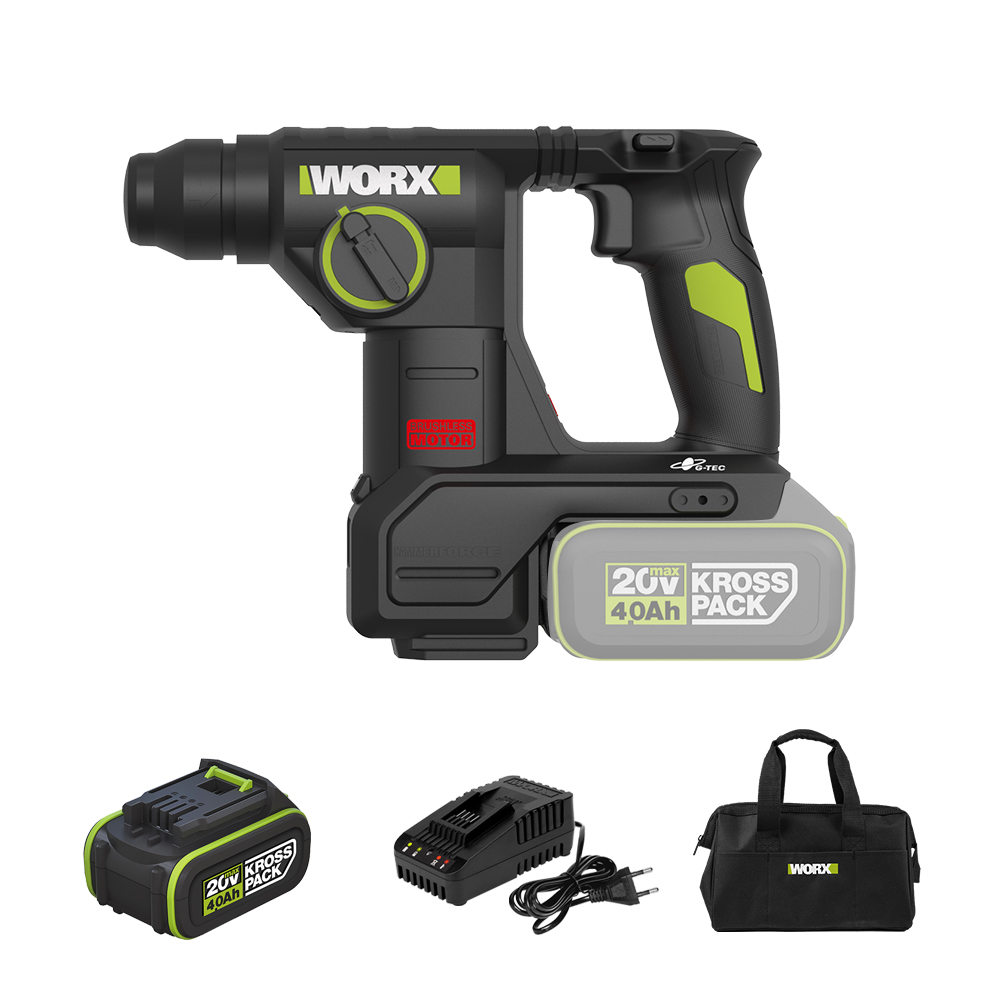 웍스 충전 로타리 앙카 해머드릴 SDS 20V 4.0Ah 배터리1개 BL... 실사용 후기 | 효과 있을까? - 대표 이미지