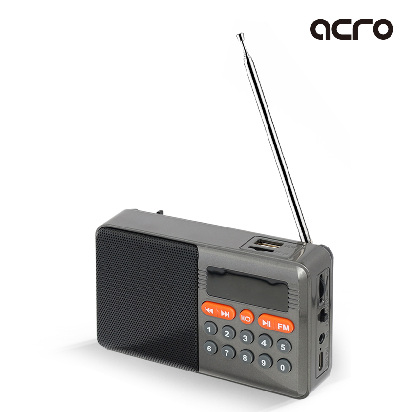 효도라디오 등산용 휴대용 미니 소형 MP3 어르신라디오 블루투스 디지털 충전식 FM - 상세 이미지 4