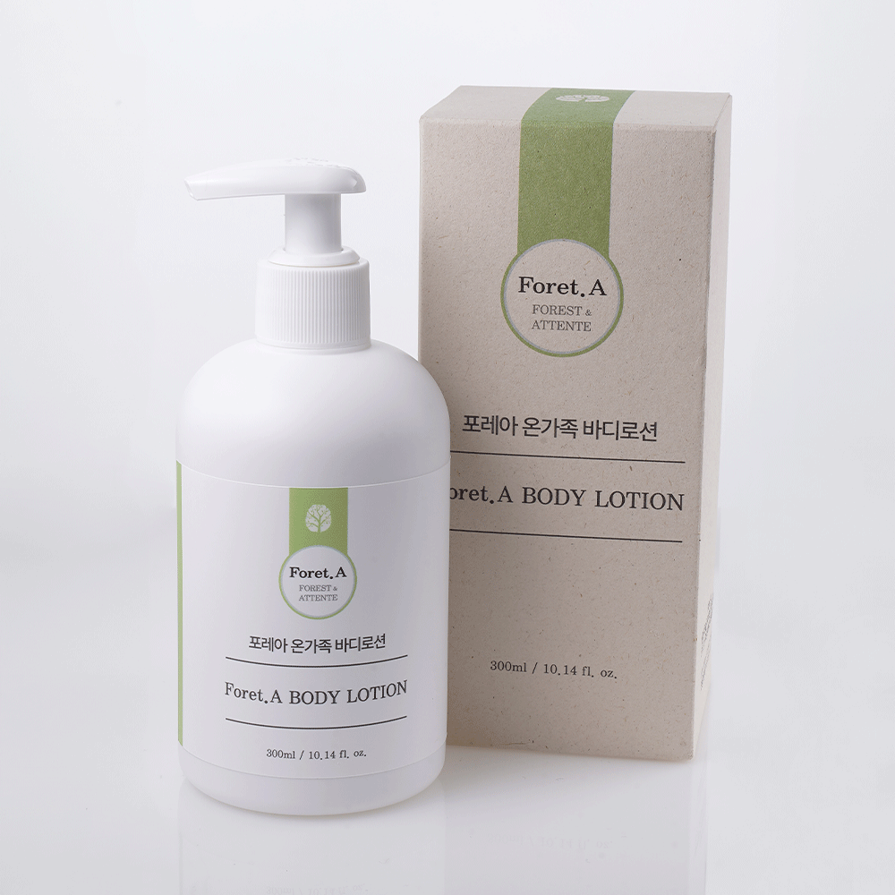 포레아 온가족 바디로션 300mL 무자극 고보습 더마EXCELLENT - 상세 이미지 3