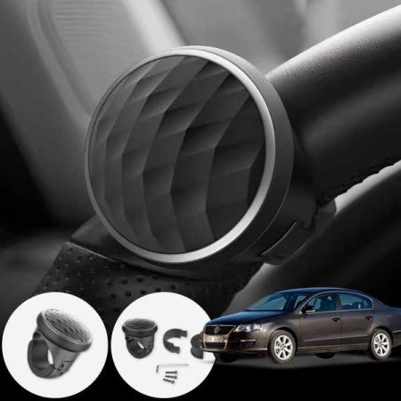 [자체제작]폭스바겐 파사트 6세대 2.0TDI (CBA) 자동차 360도 다이아 자유회전 핸들봉 블랙실버 1개