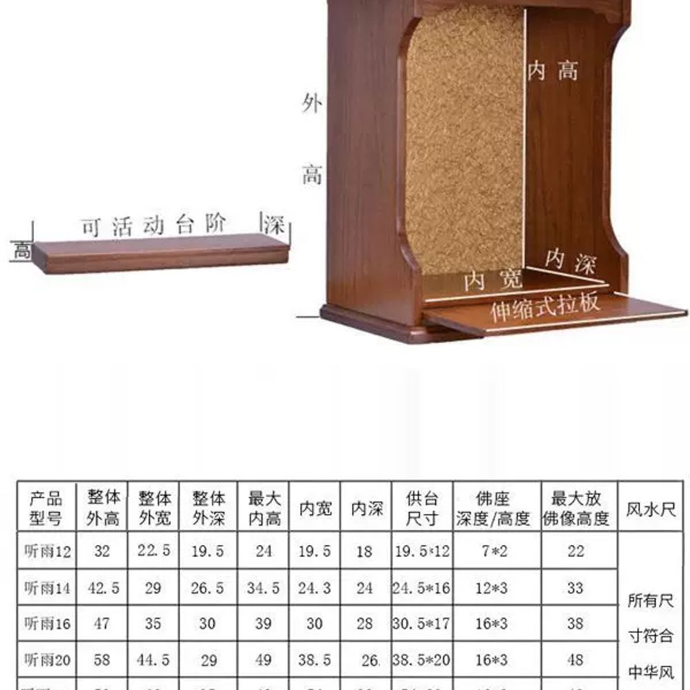창가 학회 불단 공양 기본 공양대 법당 제단 불교용품 - 상세 이미지 5