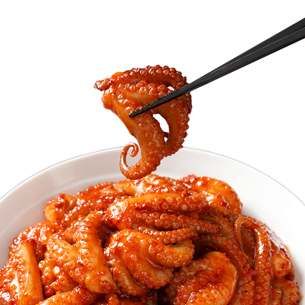 종로쭈꾸미 매콤 양념 쭈꾸미 볶음 캠핑 요리 밀키트 맛집 300g, 3개 이미지 1