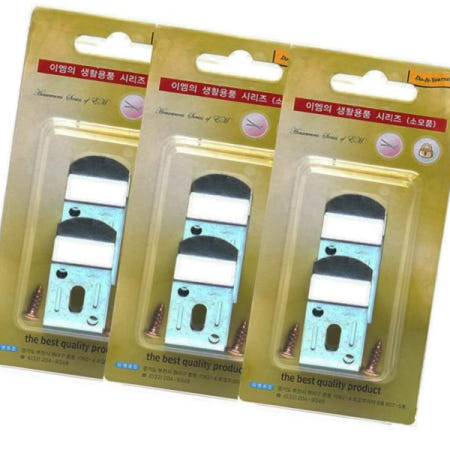 이엠종합 브라켓 롤스크린 블라인드 버티컬 고정클립 카페 커피숍 6개