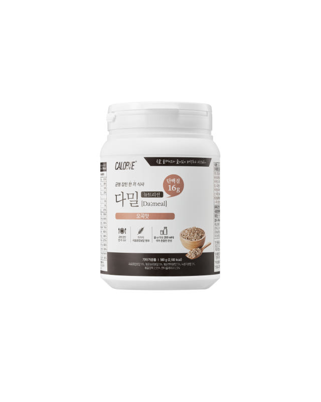 칼로바이 다밀 단백질 프로틴 식사대용 쉐이크 560g, 2개 — 맛과 영양, 두 마리 토끼를 잡는 쉐이크, 칼로바이 다밀은 다르네요.