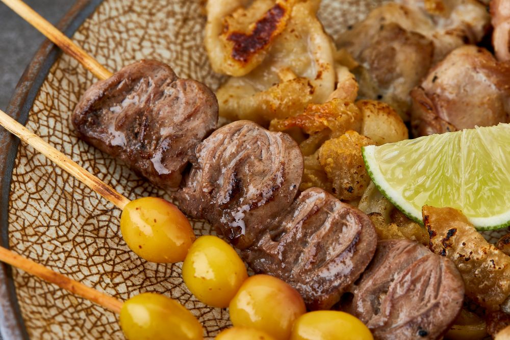 [오늘식탁 야키토리] 닭꼬치 파닭꼬치 모듬꼬치 닭껍질 캠핑음식 바베큐 숯불