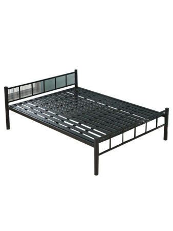 [해외]저상형 철제 침대 게하 조립식 자취 프레임 싱글 1인 깔판 기숙사