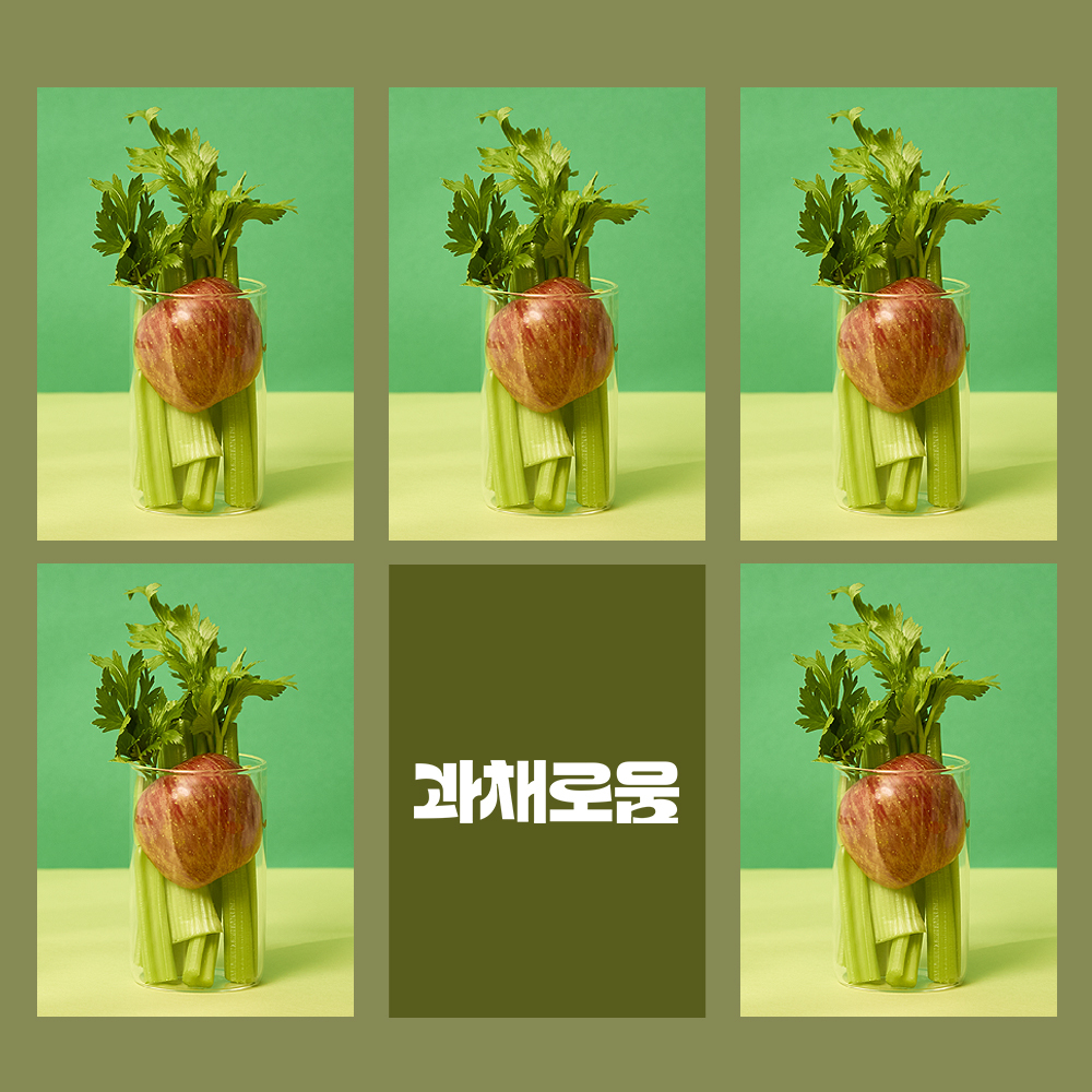 과채로움 사과셀러리 주스키트 사과 셀러리 과채 100% 착즙 500g, 5개 - 상세 이미지 2