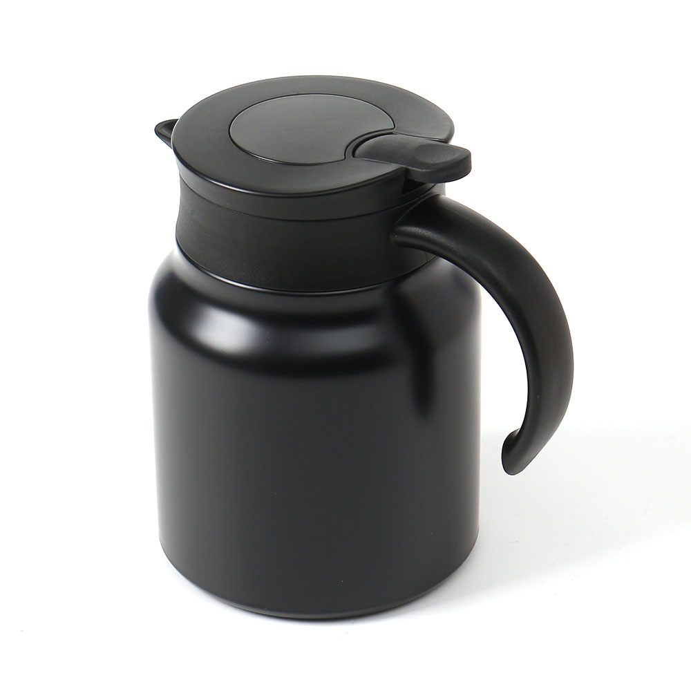 티웨어 온도표시 보온주전자 물주전자 900ml(블랙) - 상세 이미지 2