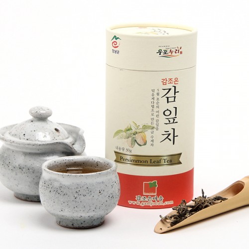 감조은마을 수제 감잎차 - 상품 이미지