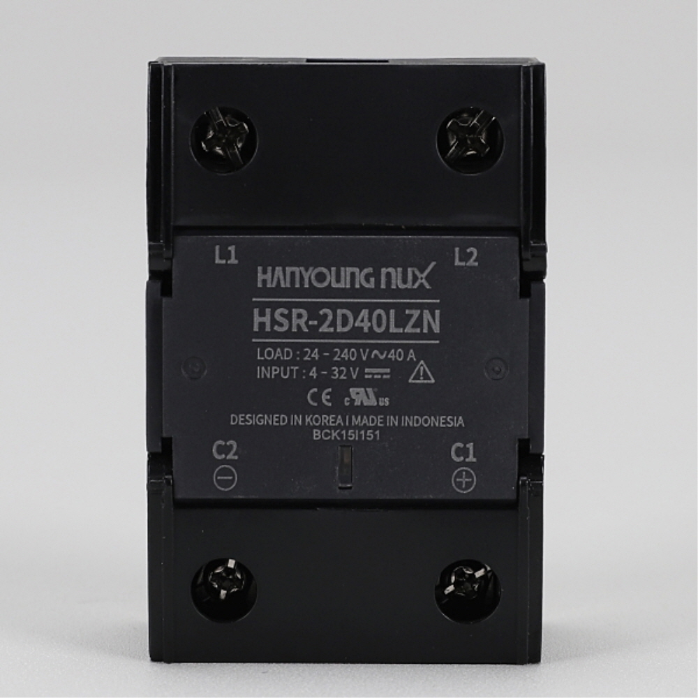 한영넉스 무접점 릴레이 HSR-2D40LZN 단상 계전기 - 상세 이미지 2