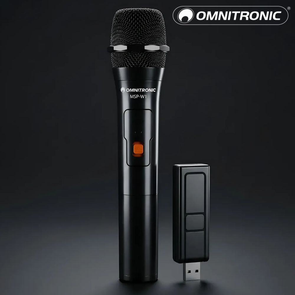 무선마이크 강의용 휴대용 행사용 옴니트로닉 MSP-W1 제품 이미지