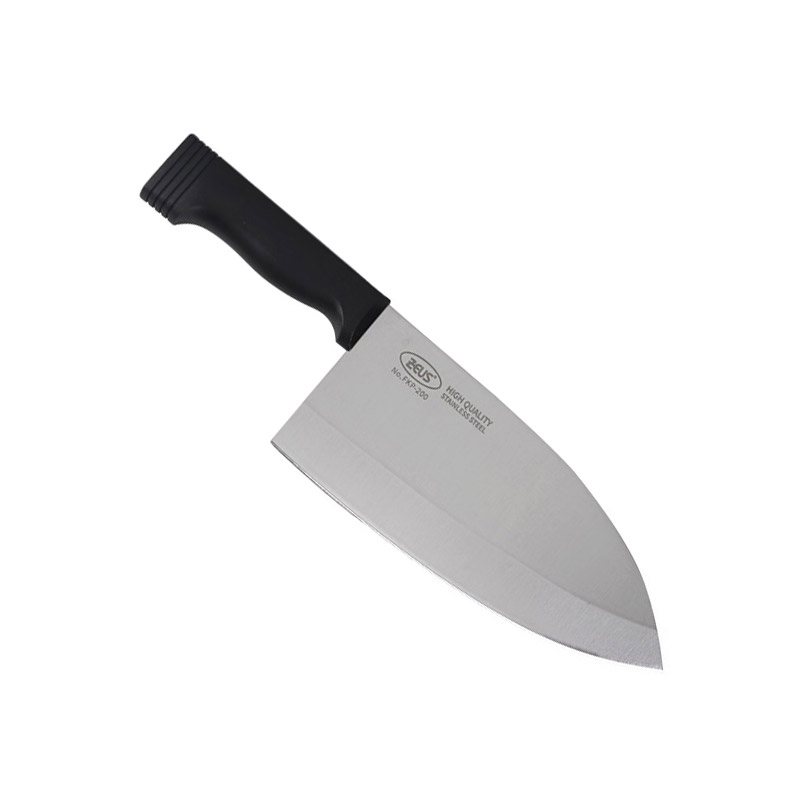 제우스 생선칼 (P손잡이) 생선손질 낚시용 스텐 데바 대바 20cm, 블랙, 1개 - 상품 이미지