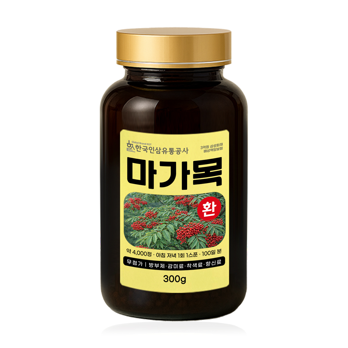 마가목환 (대용량 실속형 약 4000정 100일분) 건강환 상품번호 (6163) - 상품 이미지