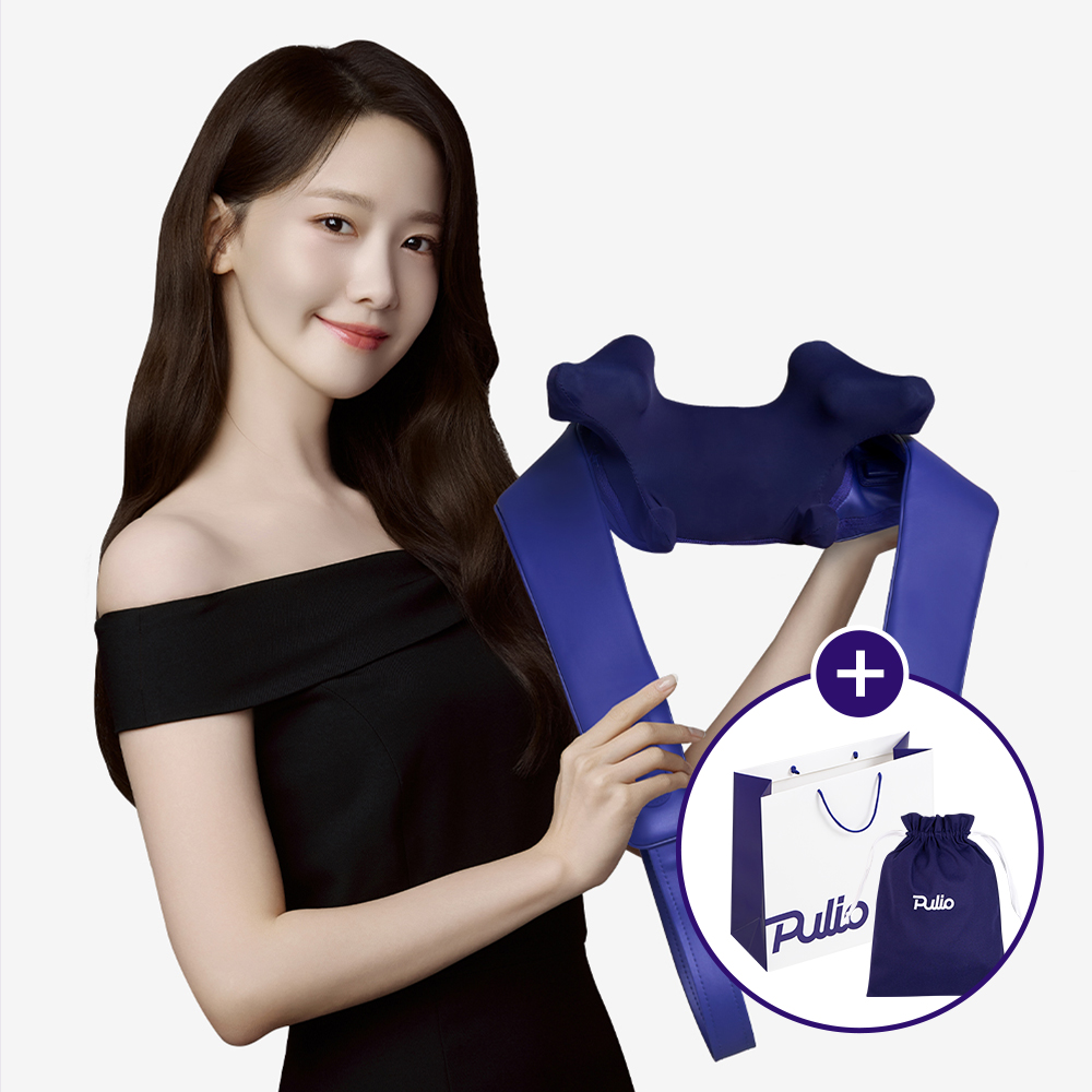 [풀리오본사] [선물SET] 목 어깨 두드림 마사지기 V3 + 파우치 + 쇼핑백M 제품 이미지