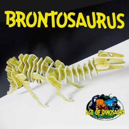 (3D입체퍼즐)브론토사우루스 교구 과탐실 과학보고서 규칙이해 창작교실 실험장비