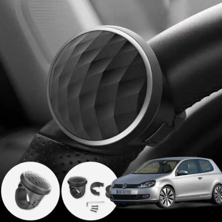 폭스바겐 골프 6세대 2.0GT (CCZ) 자동차 360도 다이아 자유회전 핸들봉 블랙실버 1개