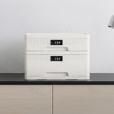 사무실 서랍장 가정용 비밀 개인 금고 비밀번호 다이얼 지폐 현금 귀중품 금고함 보관함