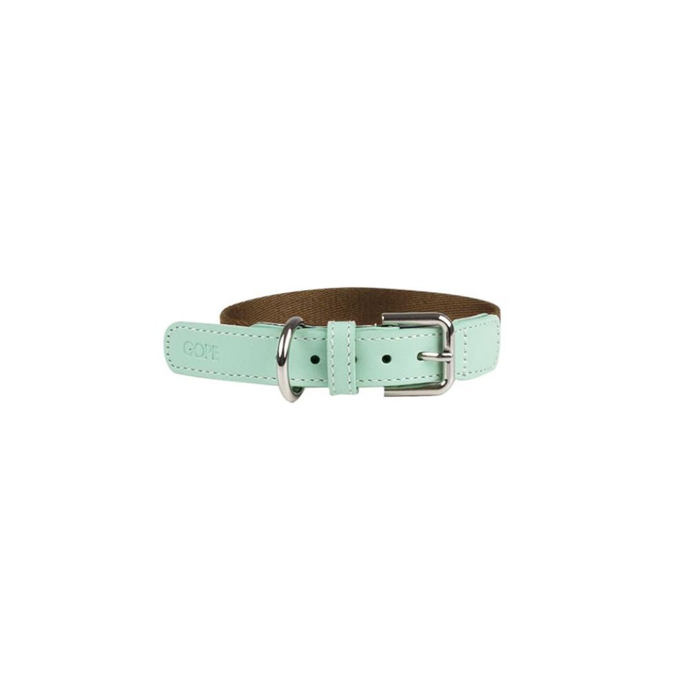 GOPE 네이처 강아지 이태리 가죽 목줄 (2 colors) 벨트 버클형 반려견목줄 이미지 6