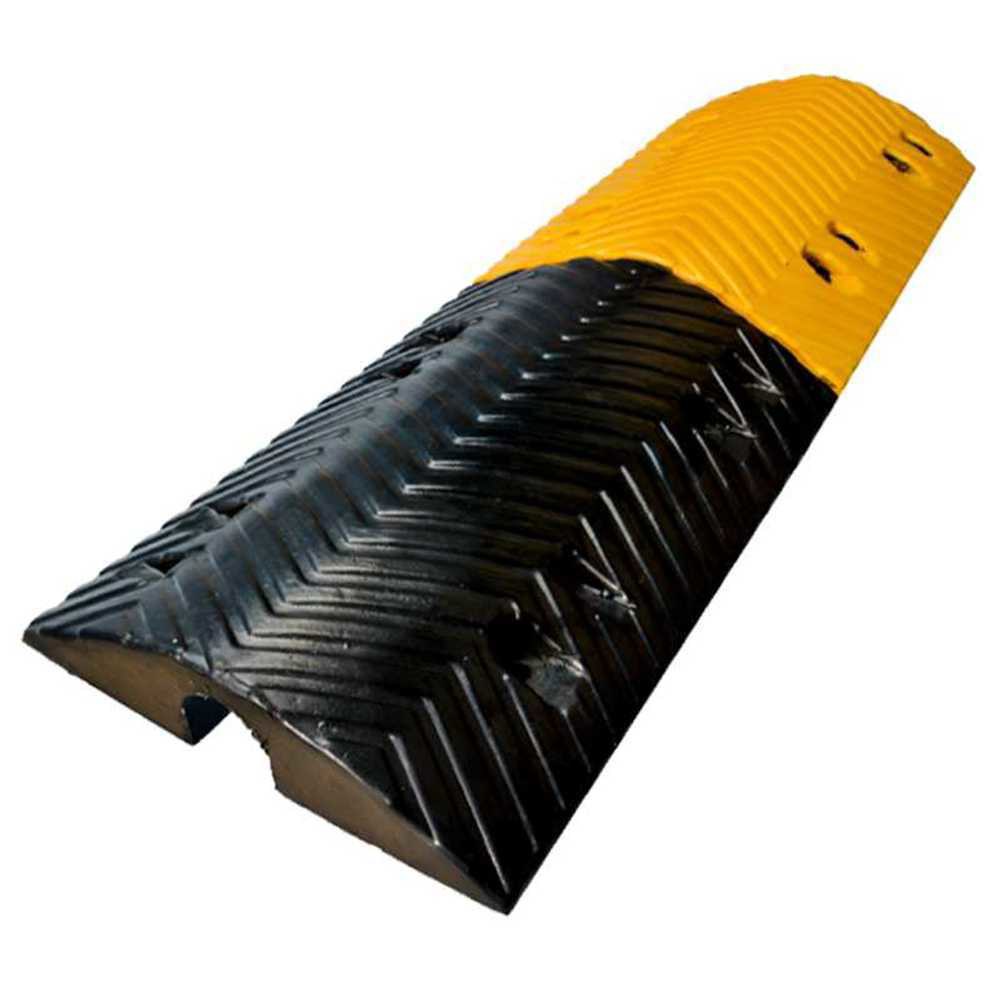 70X70MM고무W형1000X350X85 차량방지턱 케이블 호스방지턱 홈 38X12MM 13 직경 보호 나사 통과선 PVC블랙100 1 홈 직경 38X12MM PVC블랙1000X - 상품 이미지