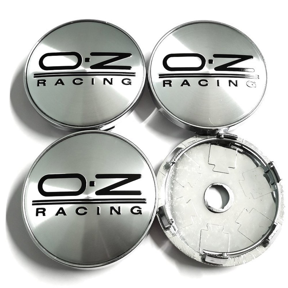 SSR 차량 54MM 엠블럼 커버용 60 58MM OZ 교체 휠캡 허브 검은색 바탕에 검은색 라벨 1개 - 상세 이미지 2
