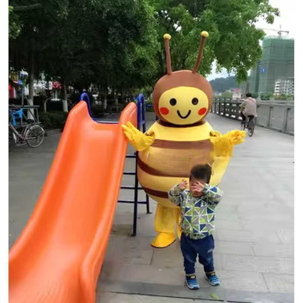할로윈 코스튬 꿀벌 인형 동물캐릭터 헤드탈의상 단일상품 (160-175cm) - 상세 이미지 2