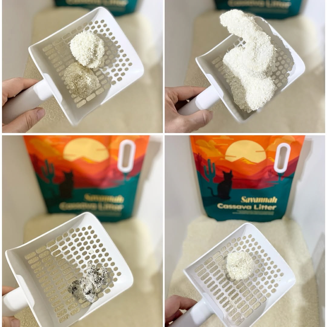 2+1 사바나 프리미엄 카사바 고양이 모래 탈취제 세트 3kg