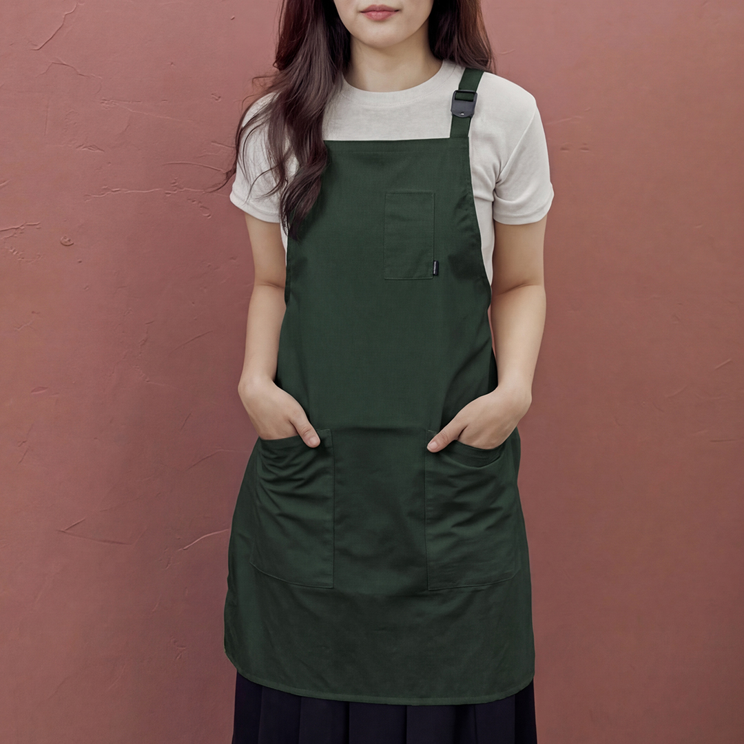 똑똑한소비마켓 120g 초경량 더스트프리 앞치마 방수 카페 미용 공방 식당 앞치마