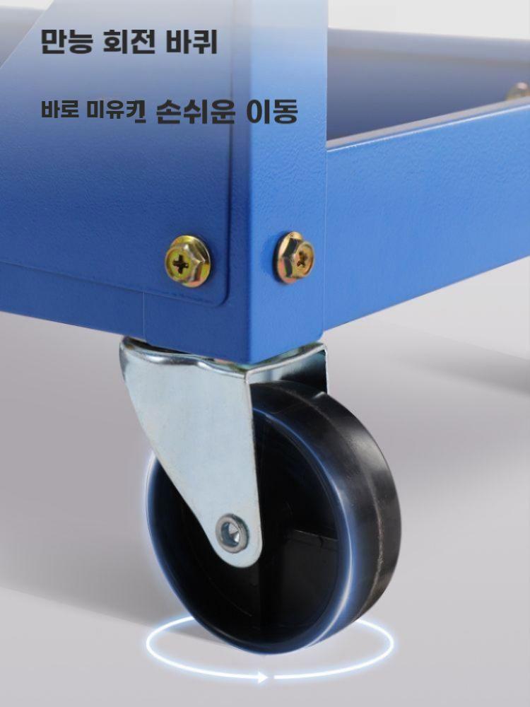 CNC공구 카트 이동식 공구함 밀링 공구 정리대 구루마 C9-BT30 1단 공구 20구 - 상세 이미지 4