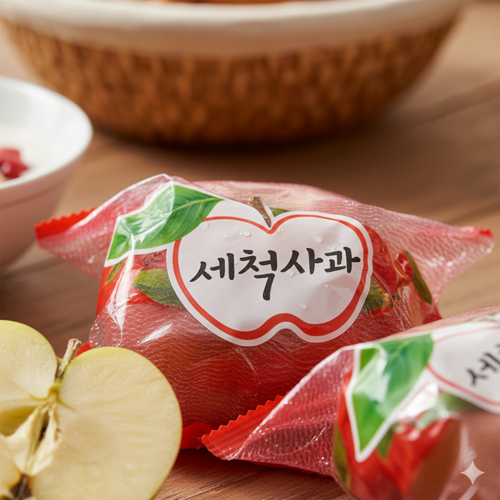 세척사과 부사 고당도 꿀사과 껍질째먹는 가정용 중소과 - 상세 이미지 2