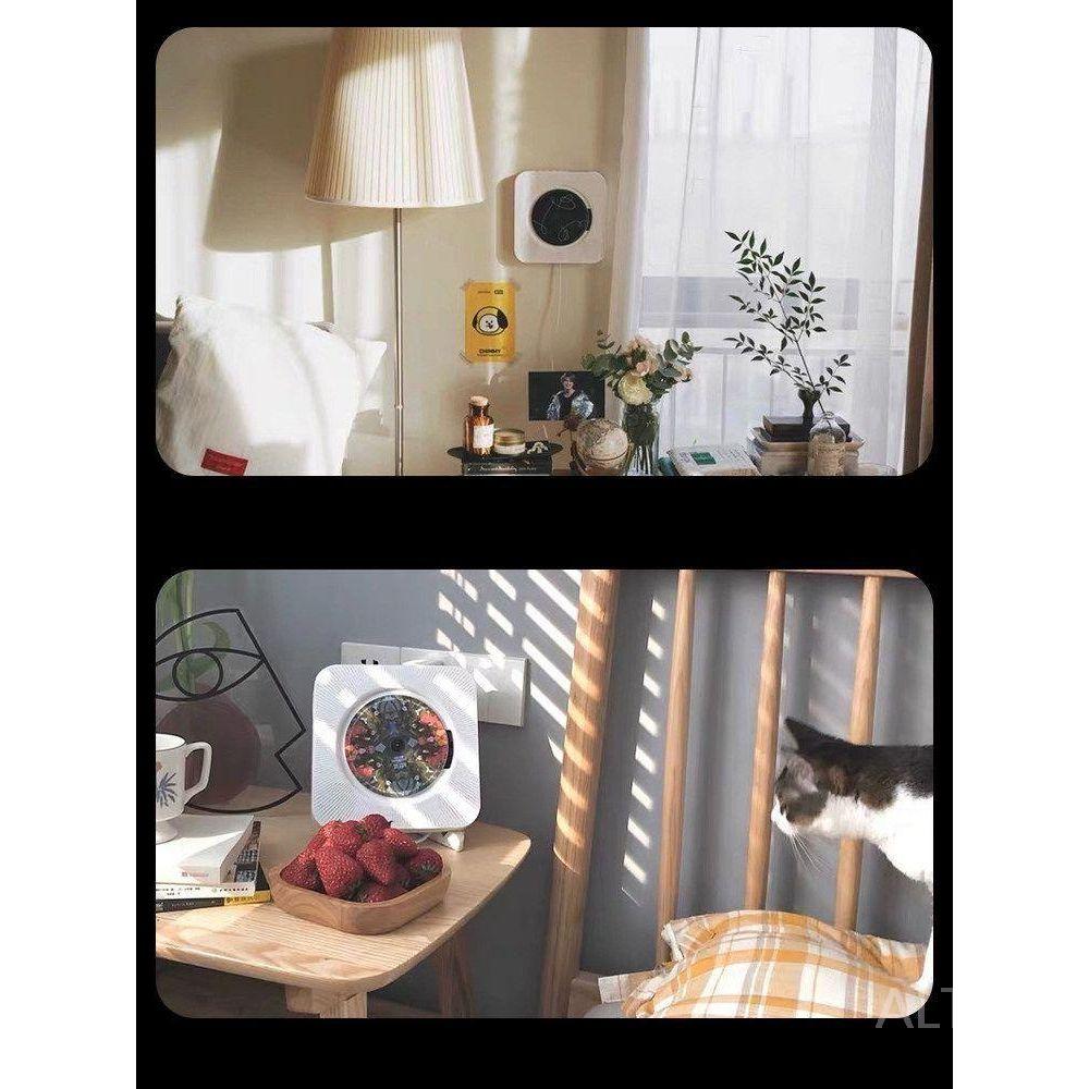 벽걸이 CD플레이어 아날로그 감성 블루투스 CDP 2세대 화이트 (블루투스) - 상세 이미지 2