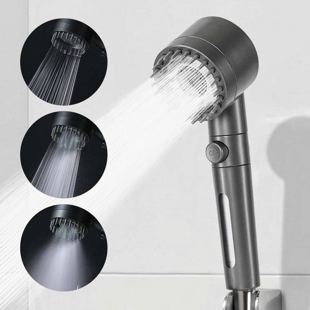 해피달링 두피 마사지 필터 샤워기 헤드 고압 수압상승 욕실 교체 +리필5p 세트 제품 이미지