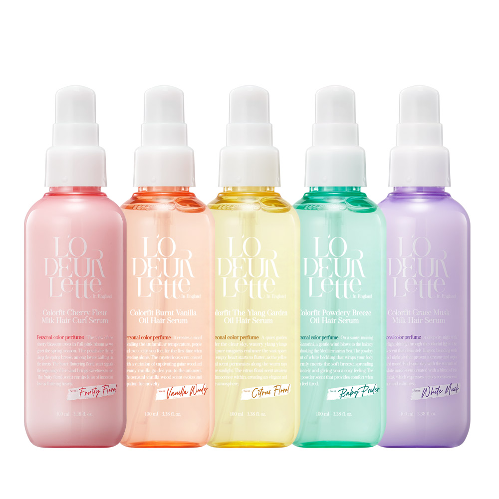 로더렛 헤어에센스 컬링 오일 밀크 세럼 체리플뢰르 100ml - 상품 이미지