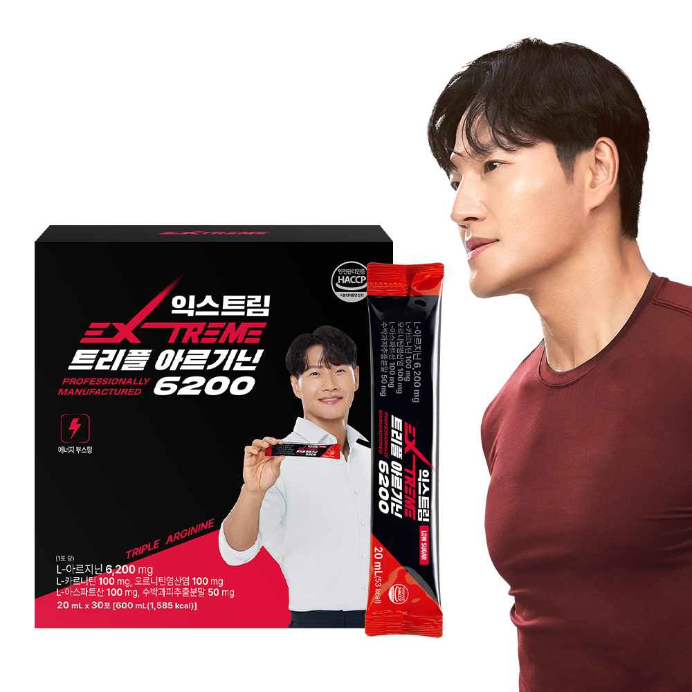 익스트림 김종국 트리플 아르기닌 6200 30포, 1개 제품 이미지