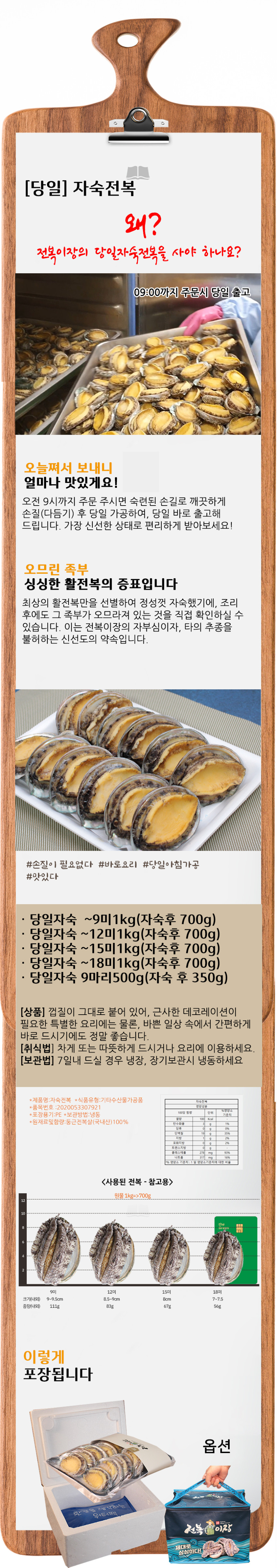 완도전복직거래 국산 냉장 냉동 판매처 상세 정보 이미지 2
