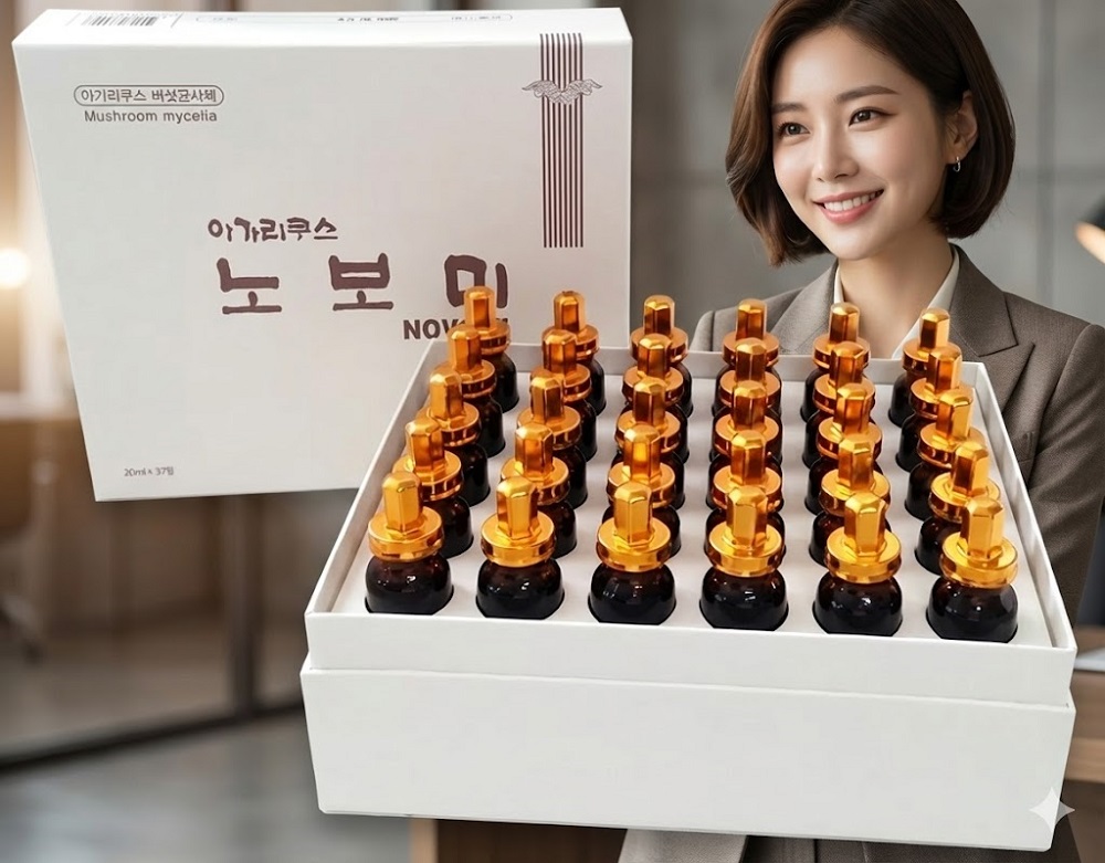 노보미 아가리쿠스 버섯 앰플 60병 1개 - 상품 이미지