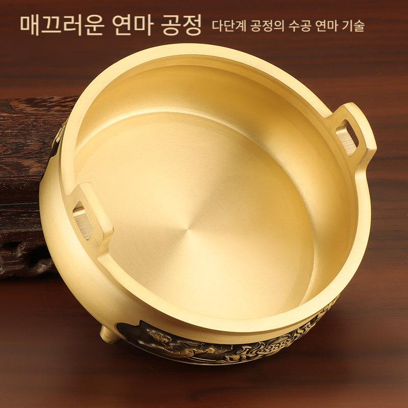 M size 황동 향로 선덕로 가정용 불교용품 인센스 홀더 - 상세 이미지 5