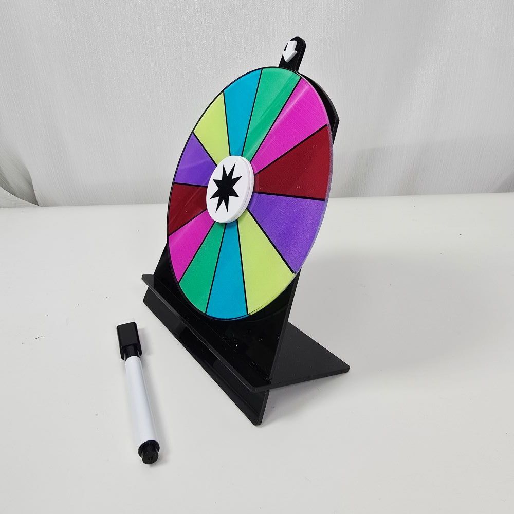 미니 룰렛돌림판 룰렛게임 복불복 술자리 벌칙 게임 15cm - 상세 이미지 2