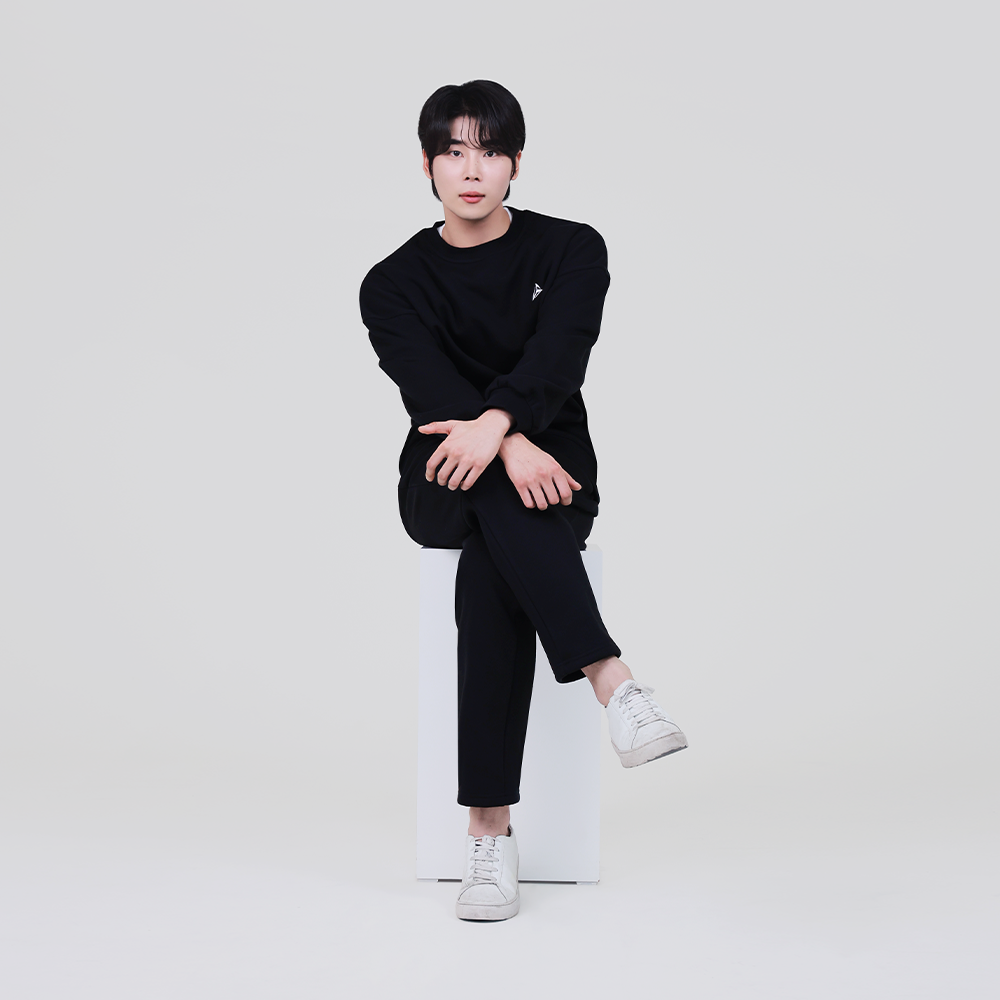 특양면 기모 오버핏 맨투맨 밴딩 팬츠 트레이닝 셋업 - 상세 이미지 3