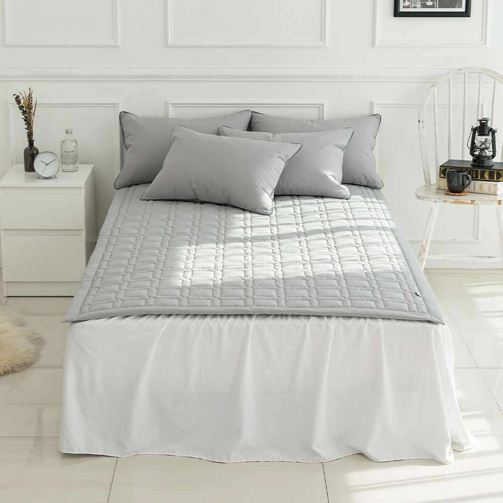 아르떼베딩 꼬마제리 고밀도 60수 순면 항균 알러지케어 고정밴드 침대 패드 SS