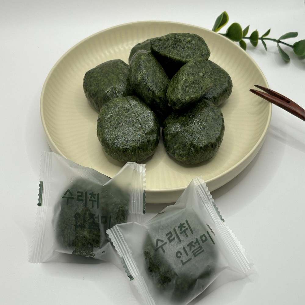 천년 수리취떡 선물세트 무설탕 인절미 저당 앙금 찹쌀떡