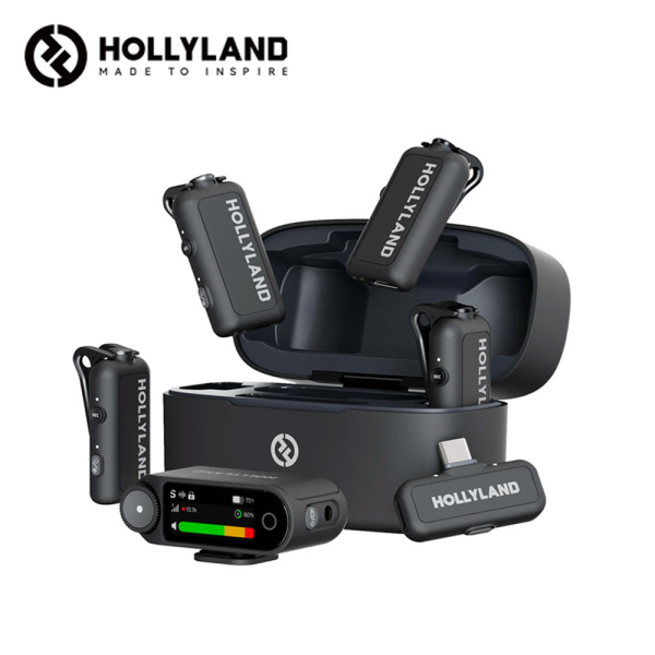 홀리랜드 Hollyland 라크맥스2 4인콤보 무선마이크(핫슈어댑터포함)