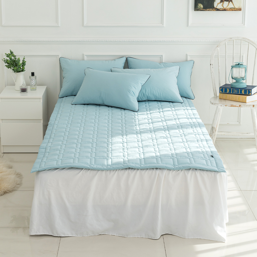 아르떼베딩 꼬마제리 고밀도 60수 순면 항균 알러지케어 고정밴드 침대 패드 SS