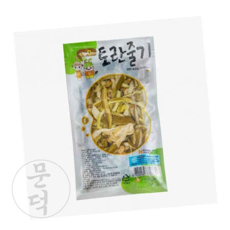 문덕 수입 삶은 토란대 1KG 10p 토란나물 데침토란줄기